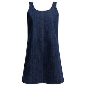 Ami Paris Short Denim Dress Tag Size S Women